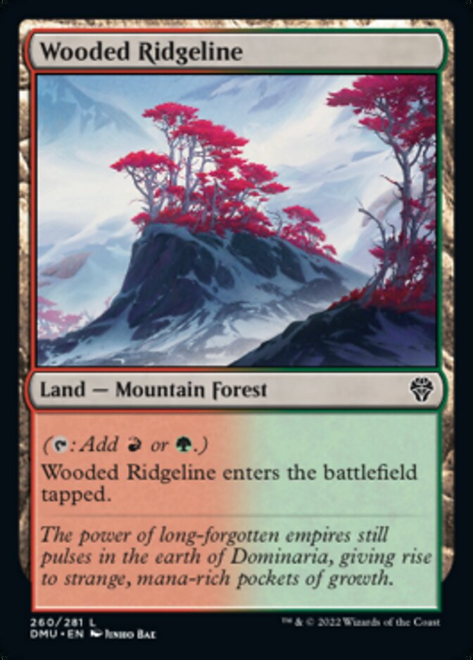 Wooded Ridgeline [Dominaria United] | The Time Vault CA