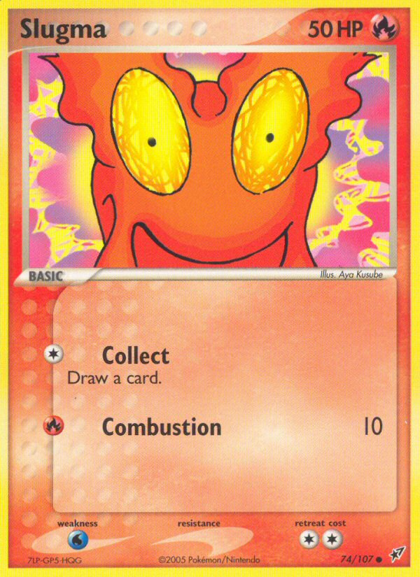 Slugma (74/107) [EX: Deoxys] | The Time Vault CA