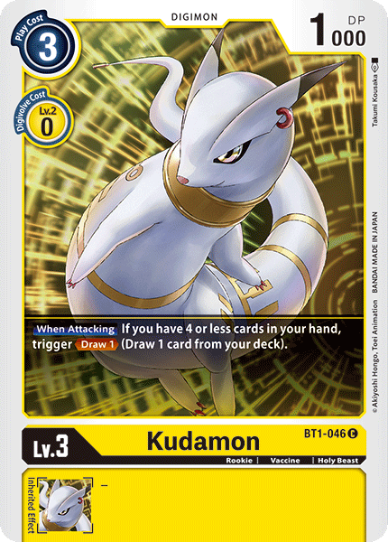Kudamon [BT1-046] [Release Special Booster Ver.1.0] | The Time Vault CA