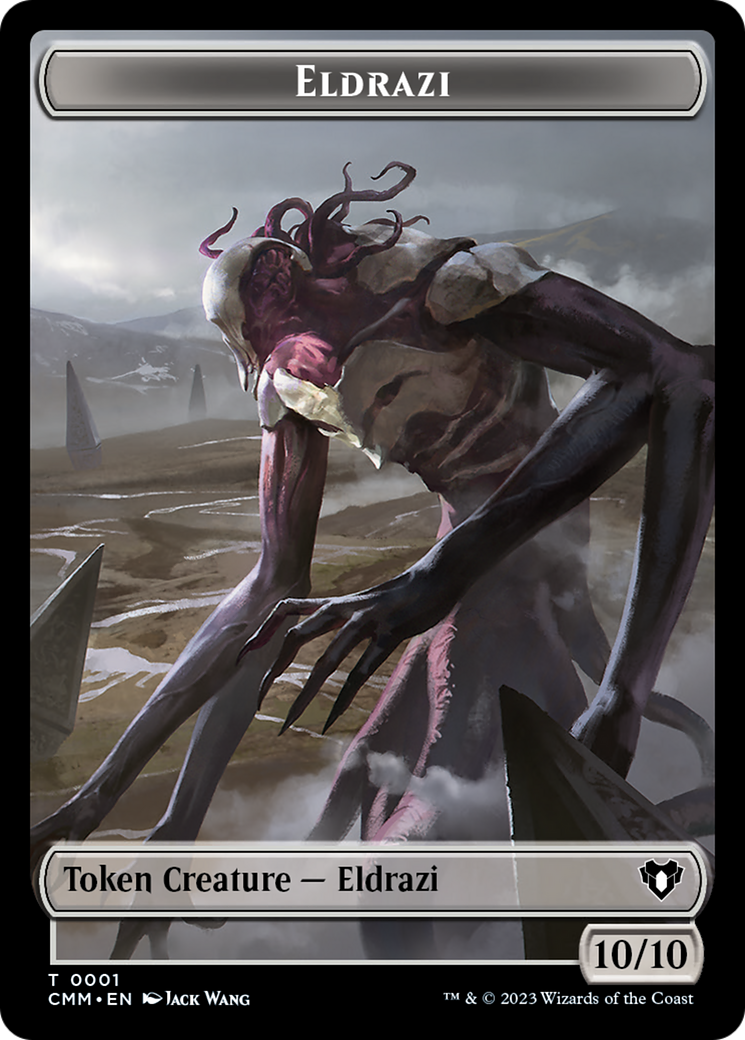 Eldrazi Spawn // Rat Double-Sided Token [Commander Masters Tokens] | The Time Vault CA