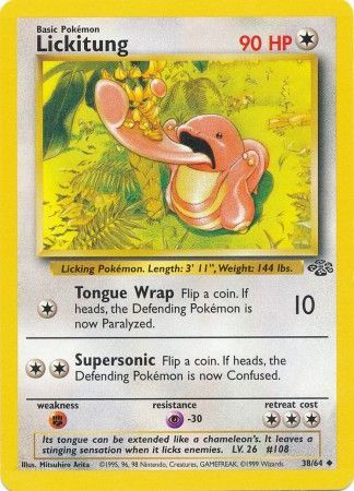 Lickitung (38/64) [Jungle Unlimited] | The Time Vault CA
