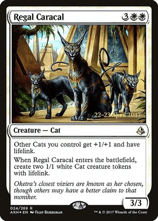 Regal Caracal [Amonkhet Promos] | The Time Vault CA