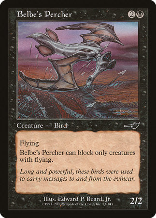 Belbe's Percher [Nemesis] | The Time Vault CA