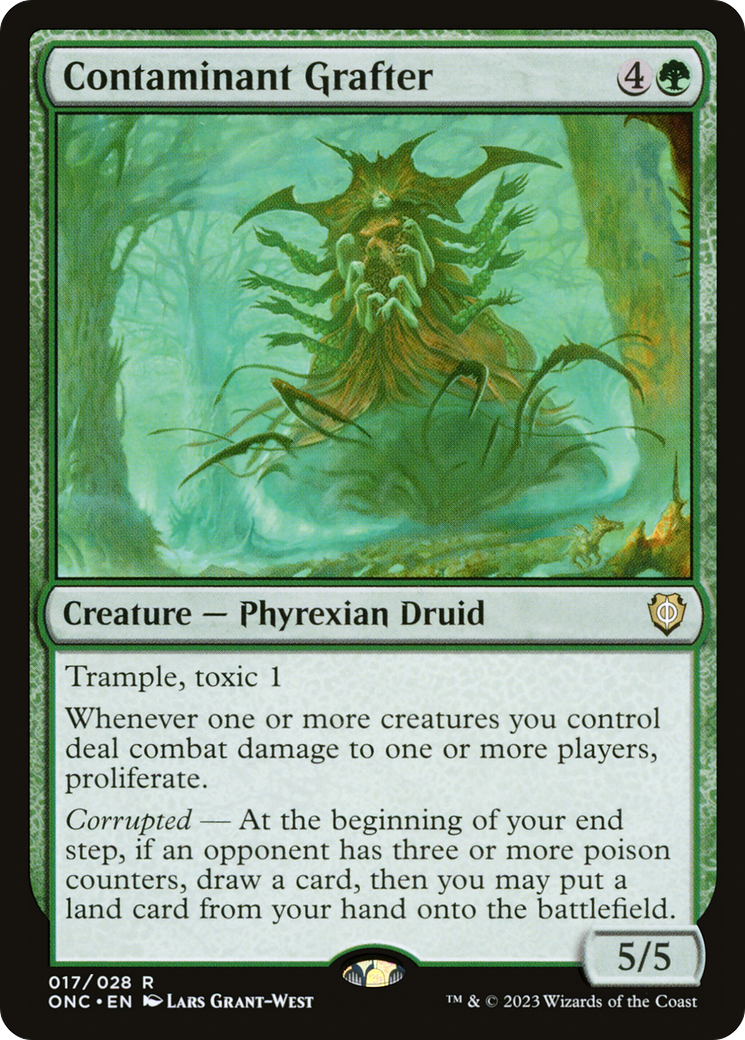Contaminant Grafter [Phyrexia: All Will Be One Commander] | The Time Vault CA