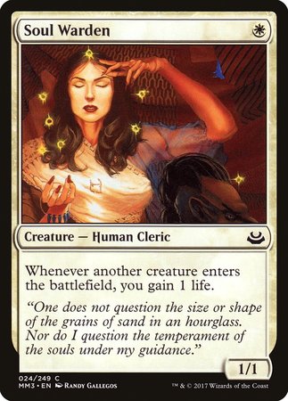 Soul Warden [Modern Masters 2017] | The Time Vault CA