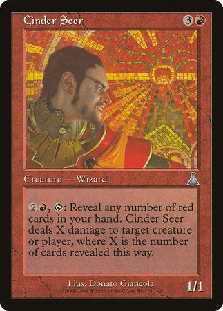 Cinder Seer [Urza's Destiny] | The Time Vault CA