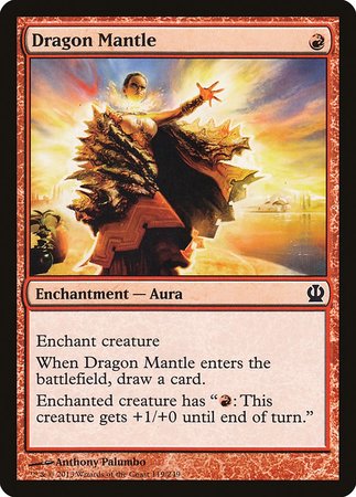 Dragon Mantle [Theros] | The Time Vault CA
