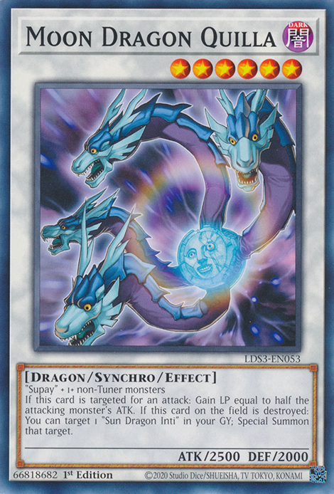 Moon Dragon Quilla [LDS3-EN053] Common | The Time Vault CA