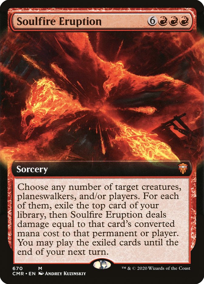 Soulfire Eruption (Extended Art) [Commander Legends] | The Time Vault CA