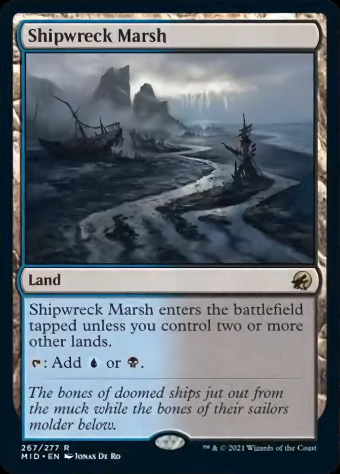 Shipwreck Marsh [Innistrad: Midnight Hunt] | The Time Vault CA