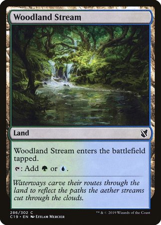 Woodland Stream [Commander 2019] | The Time Vault CA