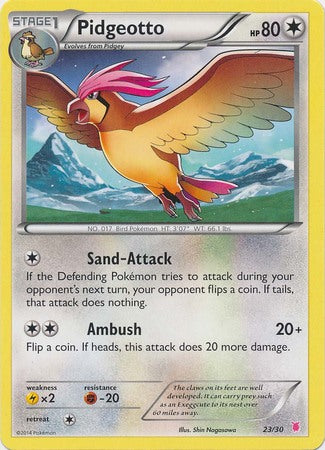Pidgeotto (23/30) [XY: Trainer Kit 1 - Wigglytuff] | The Time Vault CA