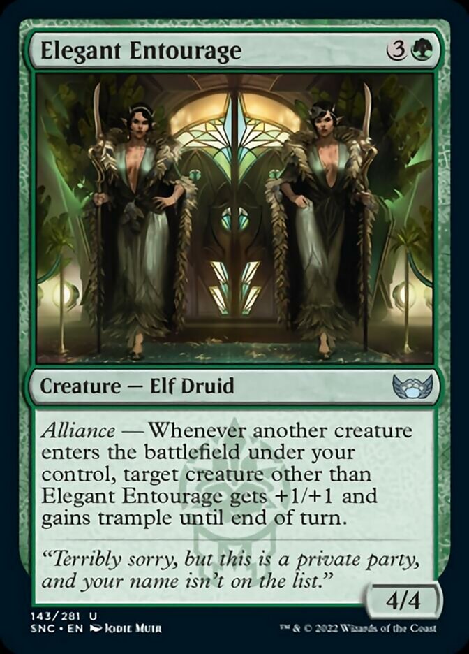 Elegant Entourage [Streets of New Capenna] | The Time Vault CA