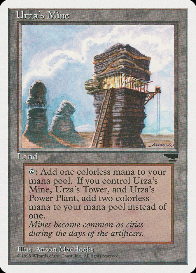 Urza's Mine (Sky Background) [Chronicles] | The Time Vault CA