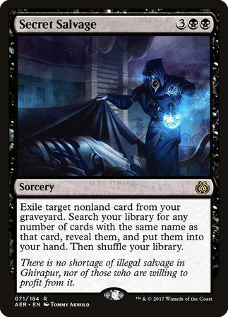 Secret Salvage [Aether Revolt] | The Time Vault CA
