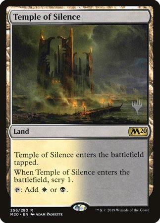 Temple of Silence [Core Set 2020 Promos] | The Time Vault CA
