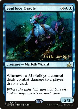 Seafloor Oracle [Rivals of Ixalan Promos] | The Time Vault CA
