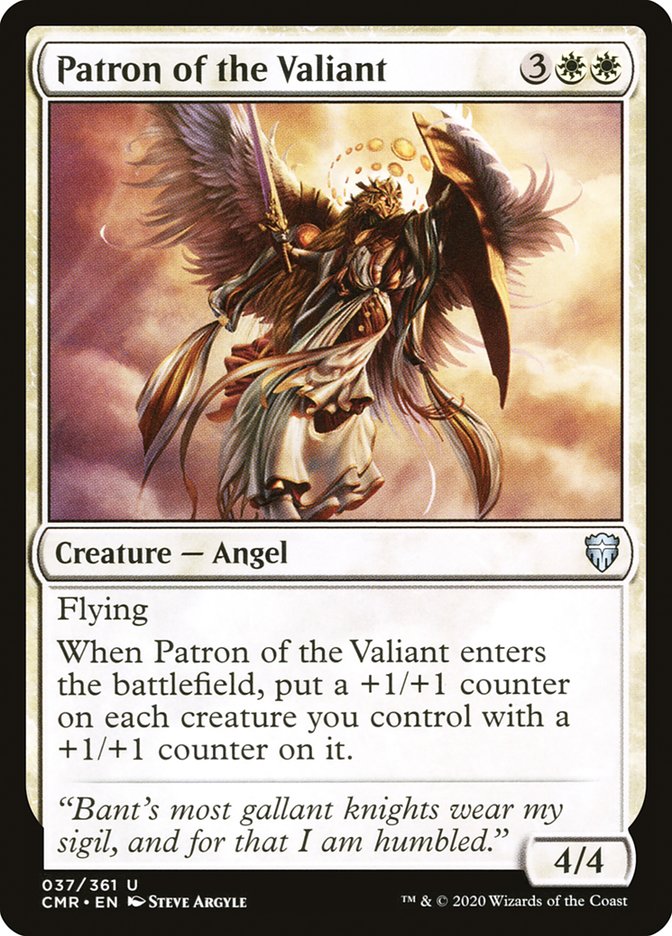 Patron of the Valiant [Commander Legends] | The Time Vault CA