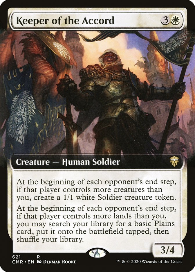 Keeper of the Accord (Extended) [Commander Legends] | The Time Vault CA