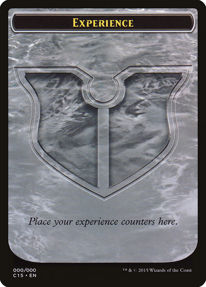 Experience // Experience Double-Sided Token [Commander 2015 Tokens] | The Time Vault CA