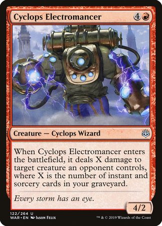 Cyclops Electromancer [War of the Spark] | The Time Vault CA