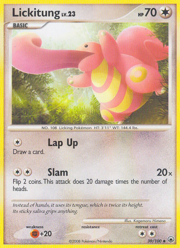 Lickitung (39/100) [Diamond & Pearl: Majestic Dawn] | The Time Vault CA