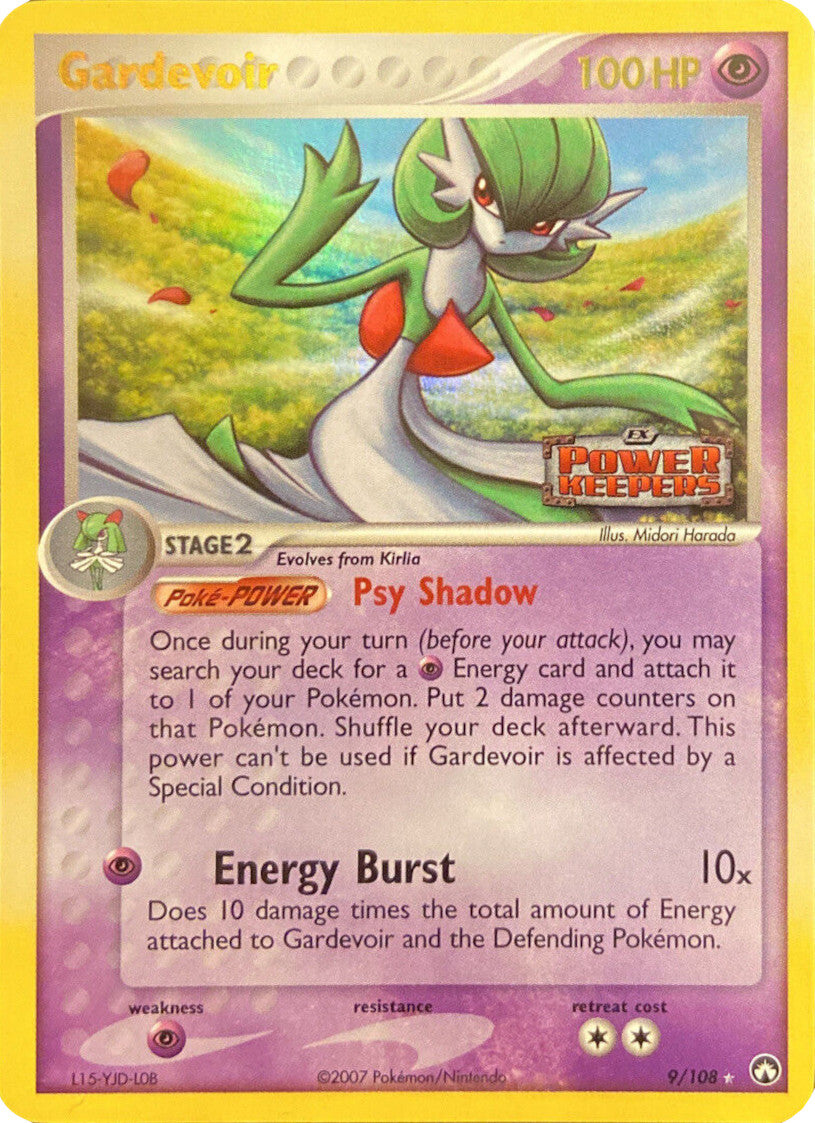 Gardevoir (9/108) (Stamped) [EX: Power Keepers] | The Time Vault CA