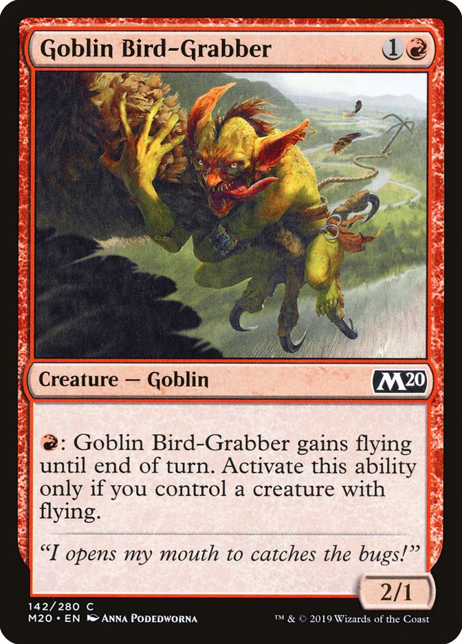 Goblin Bird-Grabber [Core Set 2020] | The Time Vault CA