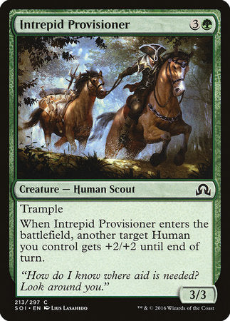 Intrepid Provisioner [Shadows over Innistrad] | The Time Vault CA