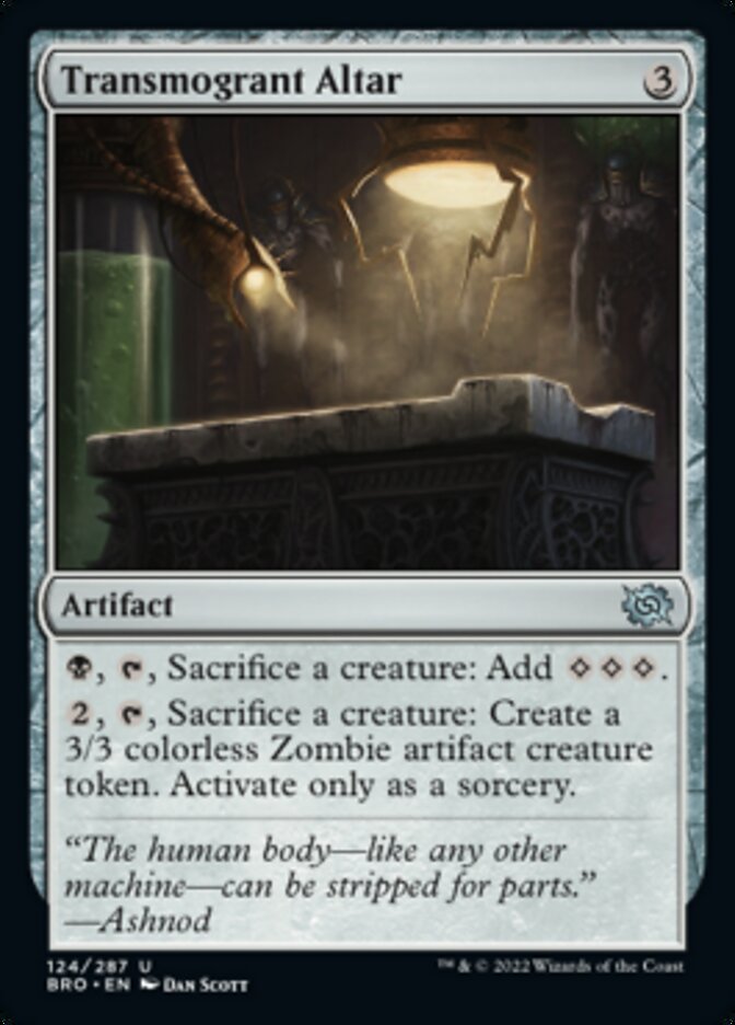 Transmogrant Altar [The Brothers' War] | The Time Vault CA