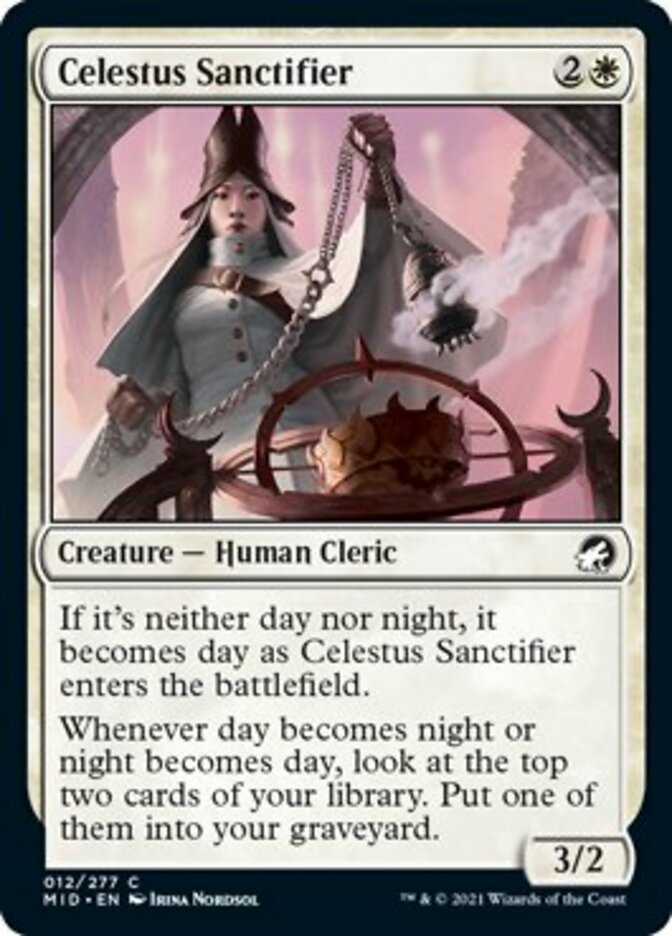 Celestus Sanctifier [Innistrad: Midnight Hunt] | The Time Vault CA