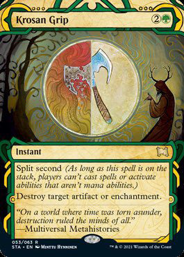 Krosan Grip (Etched Foil) [Strixhaven Mystical Archive] | The Time Vault CA