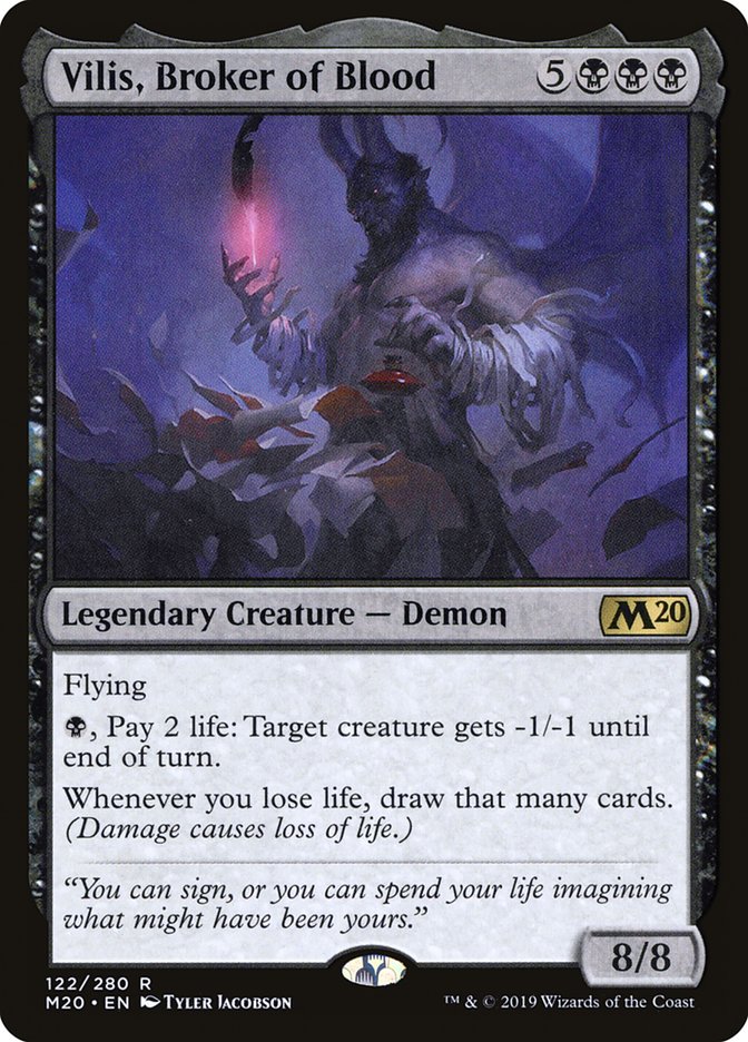 Vilis, Broker of Blood [Core Set 2020] | The Time Vault CA