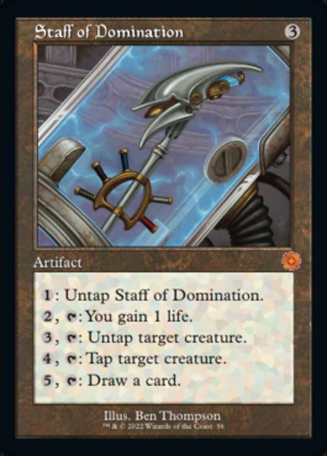 Staff of Domination (Retro) [The Brothers' War Retro Artifacts] | The Time Vault CA