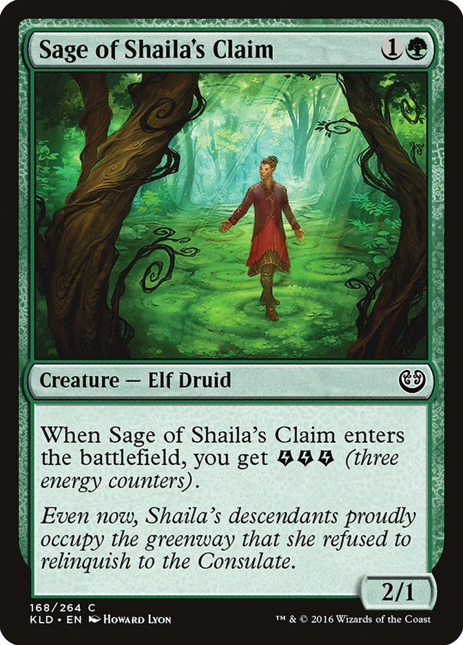 Sage of Shaila's Claim [Kaladesh] | The Time Vault CA