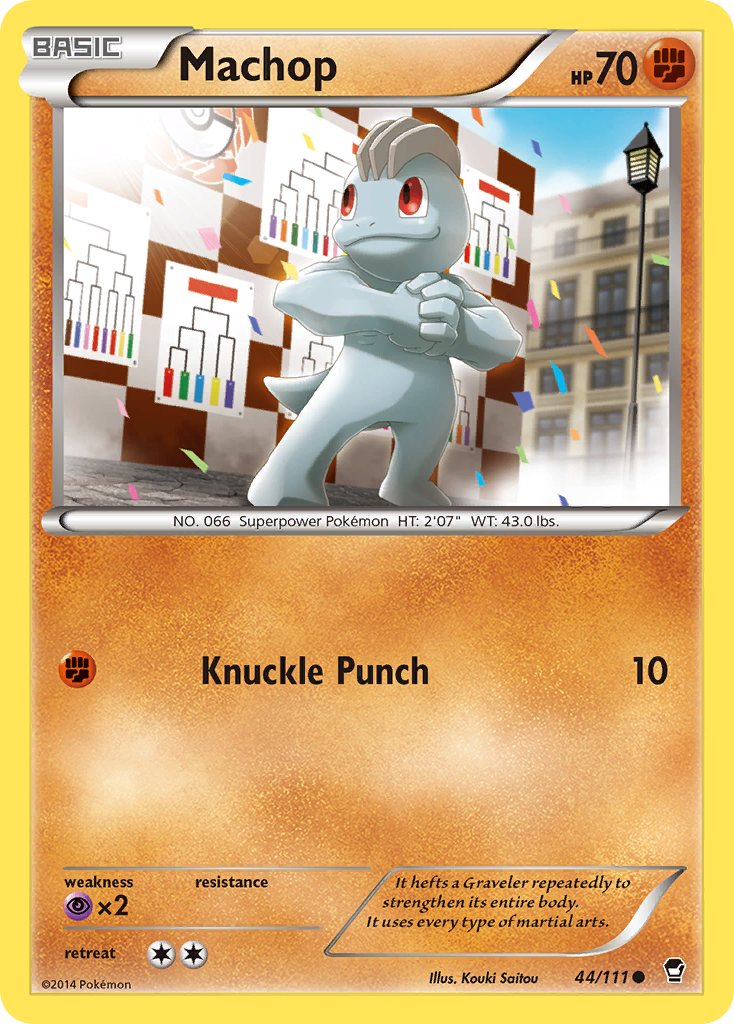 Machop (44/111) [XY: Furious Fists] | The Time Vault CA