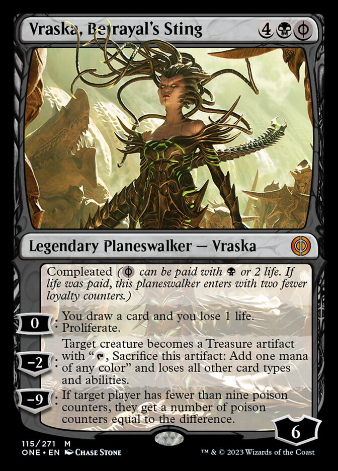 Vraska, Betrayal's Sting [Phyrexia: All Will Be One] | The Time Vault CA