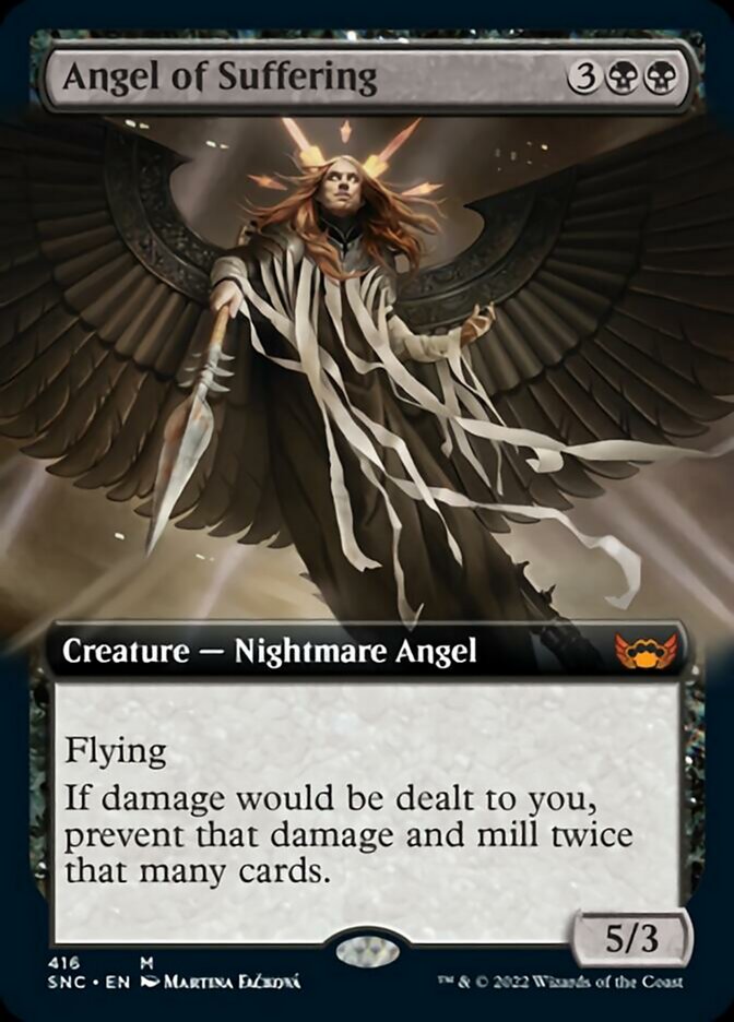 Angel of Suffering (Extended Art) [Streets of New Capenna] | The Time Vault CA