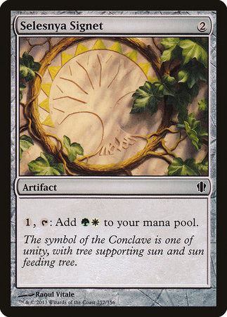Selesnya Signet [Commander 2013] | The Time Vault CA
