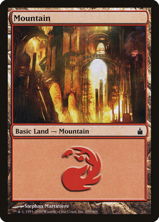 Mountain (299) [Ravnica: City of Guilds] | The Time Vault CA