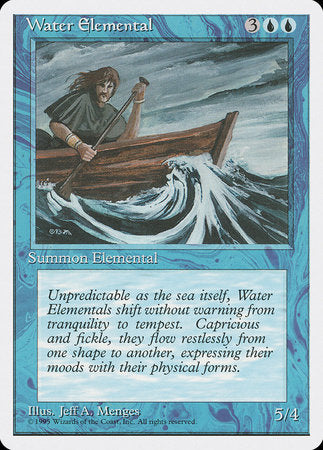 Water Elemental [Fourth Edition] | The Time Vault CA