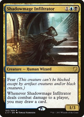 Shadowmage Infiltrator [Commander 2017] | The Time Vault CA