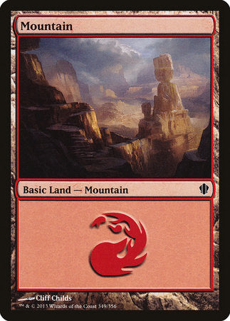 Mountain (349) [Commander 2013] | The Time Vault CA