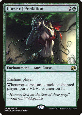 Curse of Predation [Iconic Masters] | The Time Vault CA