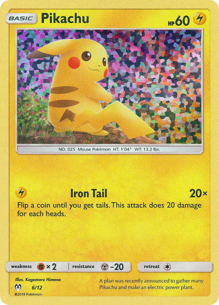 Pikachu (6/12) [McDonald's Promos: 2019 Collection] | The Time Vault CA