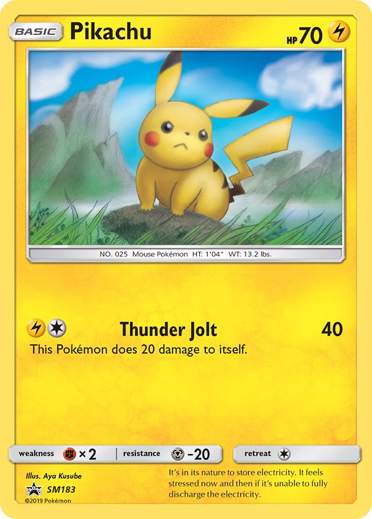 Pikachu (SM183) [Sun & Moon: Black Star Promos] | The Time Vault CA