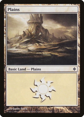 Plains (166) [New Phyrexia] | The Time Vault CA