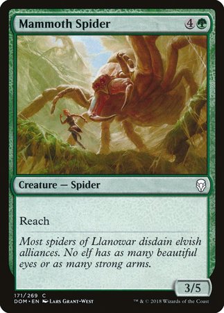 Mammoth Spider [Dominaria] | The Time Vault CA