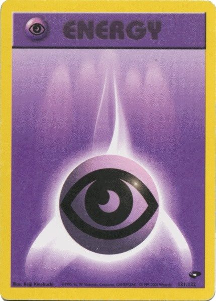 Psychic Energy (131/132) [Gym Challenge Unlimited] | The Time Vault CA