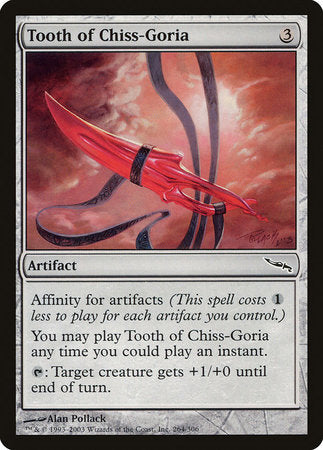 Tooth of Chiss-Goria [Mirrodin] | The Time Vault CA